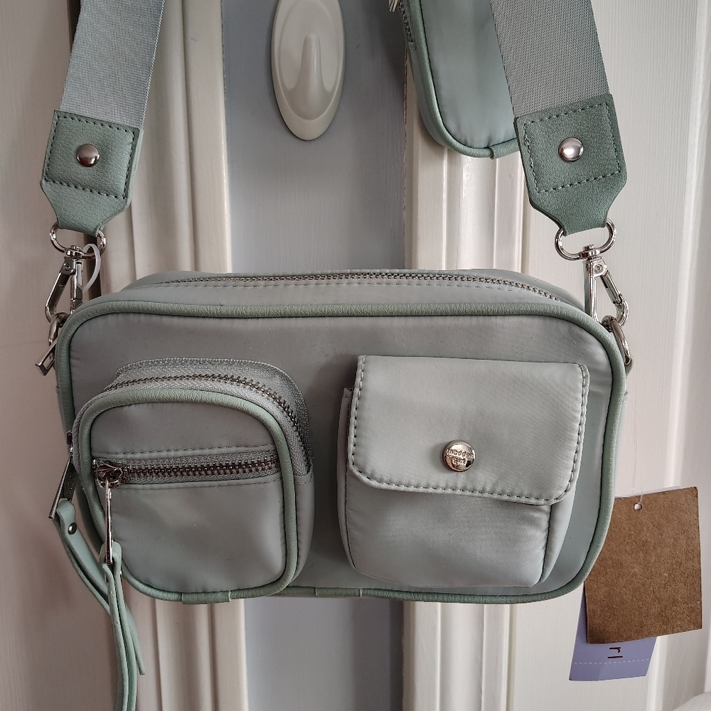 Nordstrom Madden Girl Mint Green Cross Body Bag - Picture 3 of 9